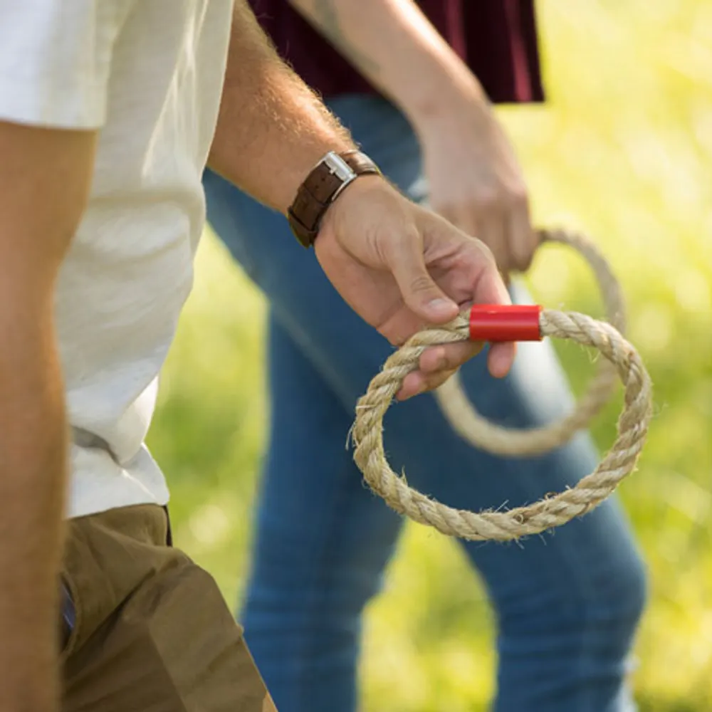 Jeu de lancer d'anneaux en bois de Triumph