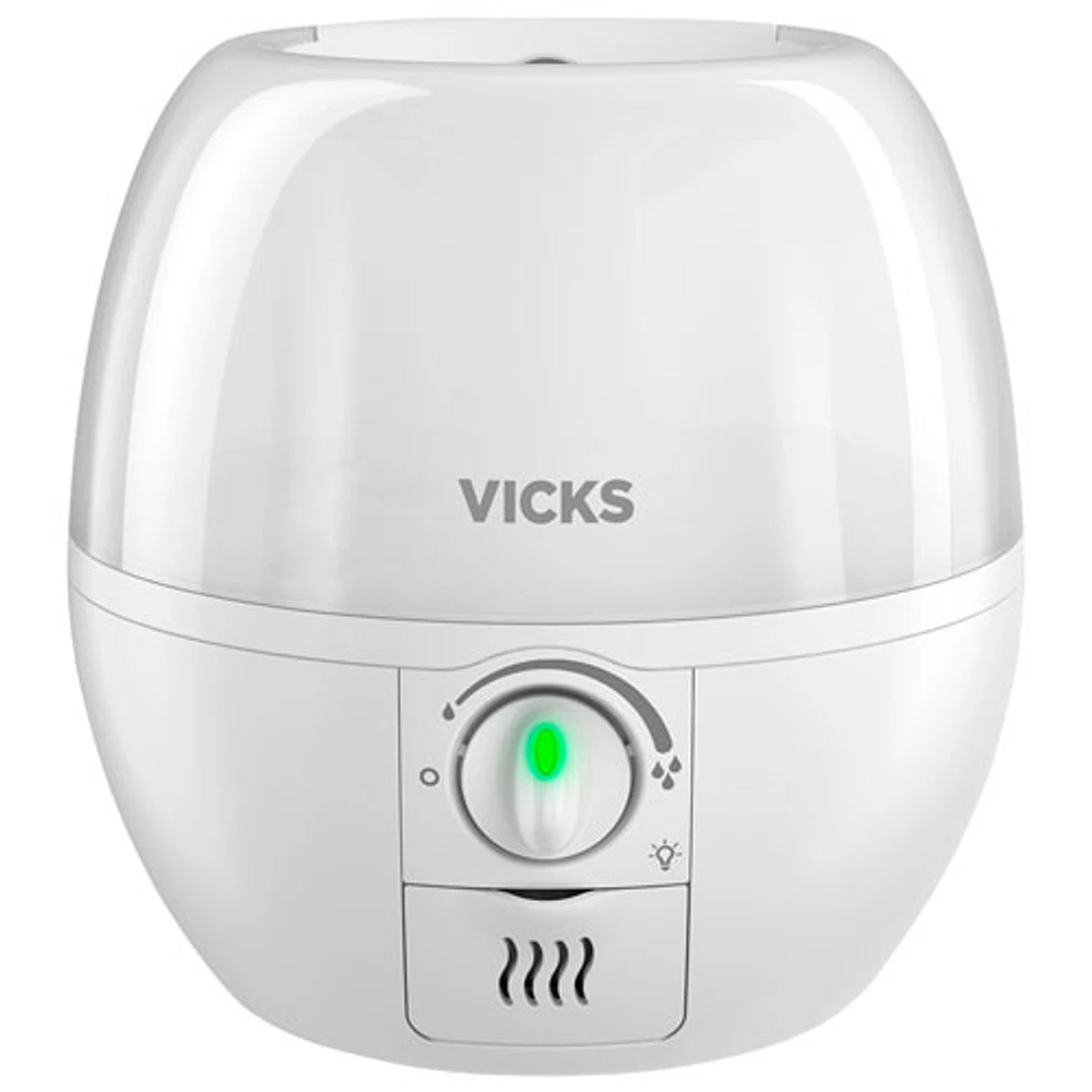 Humidificateur ultrasonique à vapeur fraîche 3-en-1 Sleepytime de Vicks - Blanc