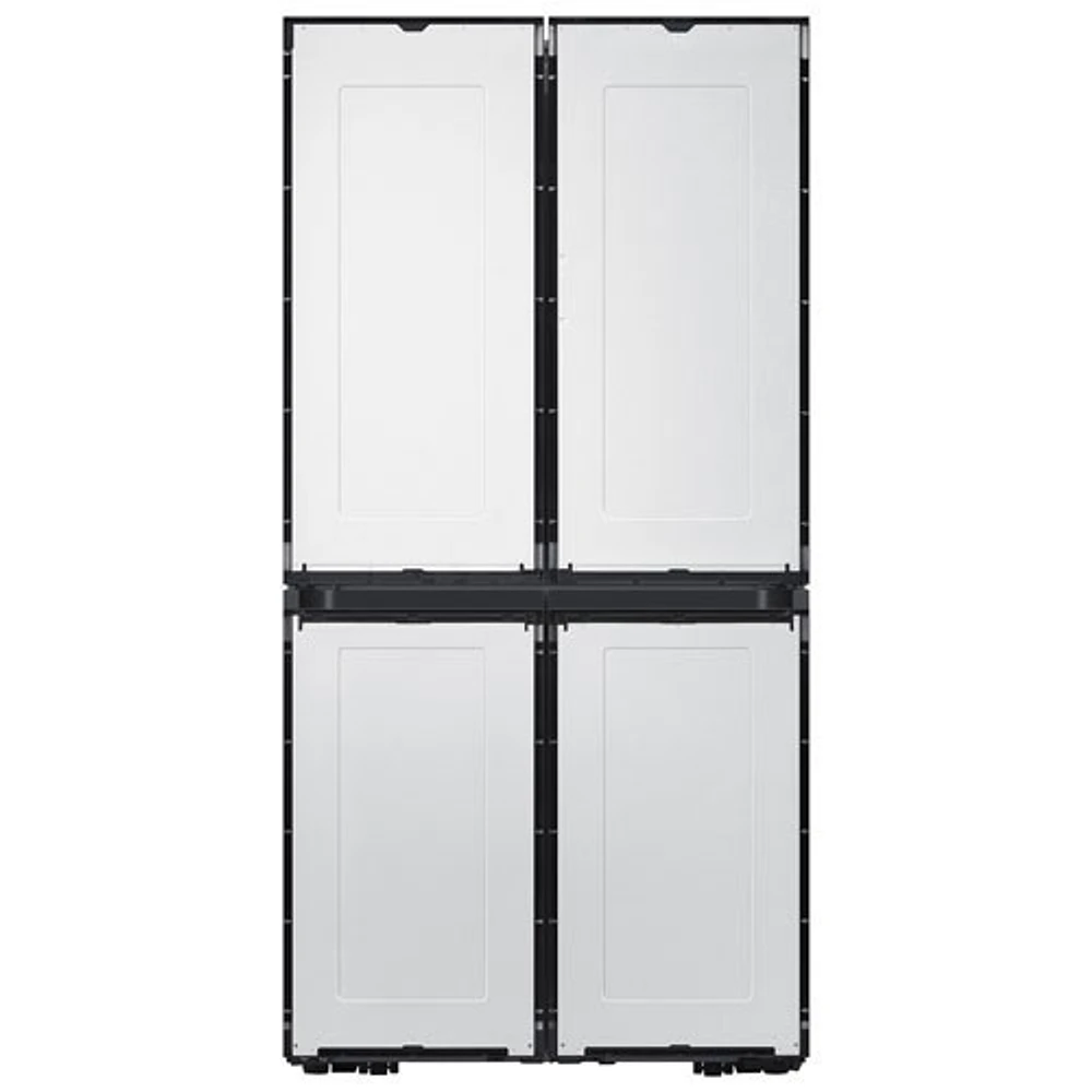 Réfrigérateur à deux portes de 36 po BESPOKE de Samsung (RF23A9675AP/AC) - Compatible avec panneaux - Boîte ouverte - Endommagé