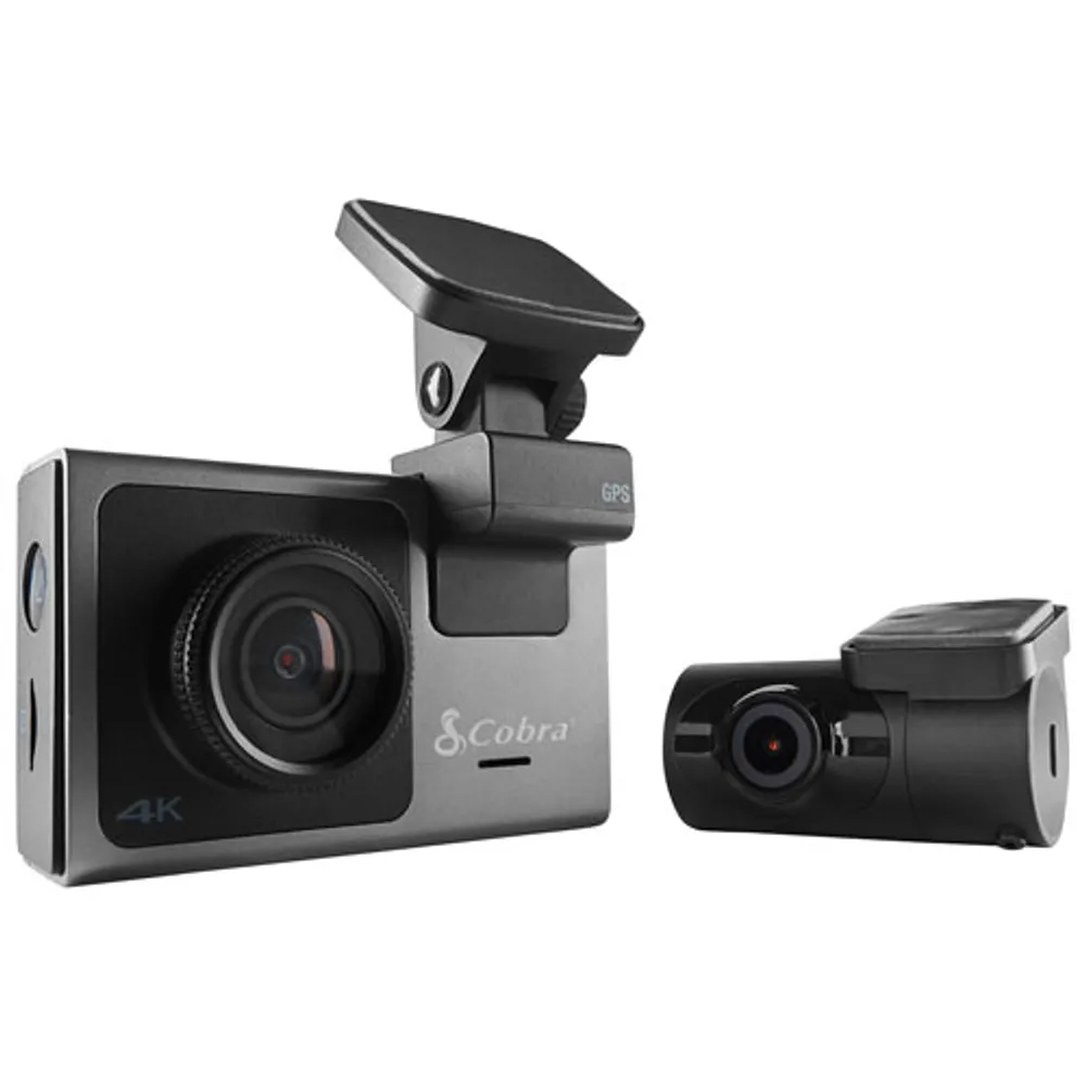 Cobra SC400D Dash Cam with 3" OLED Touch Screen Screen & Rear Camera