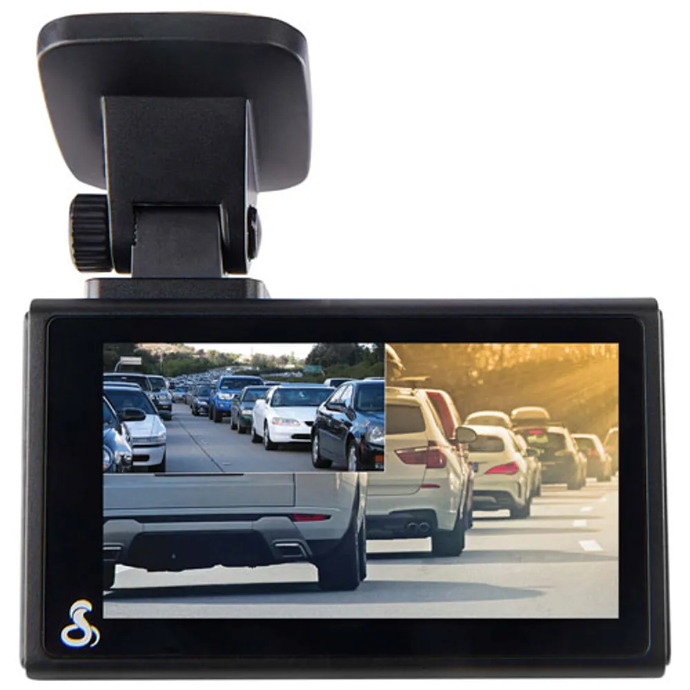 Cobra SC200D Dash Cam with 3" LCD Screen & Rear Camera