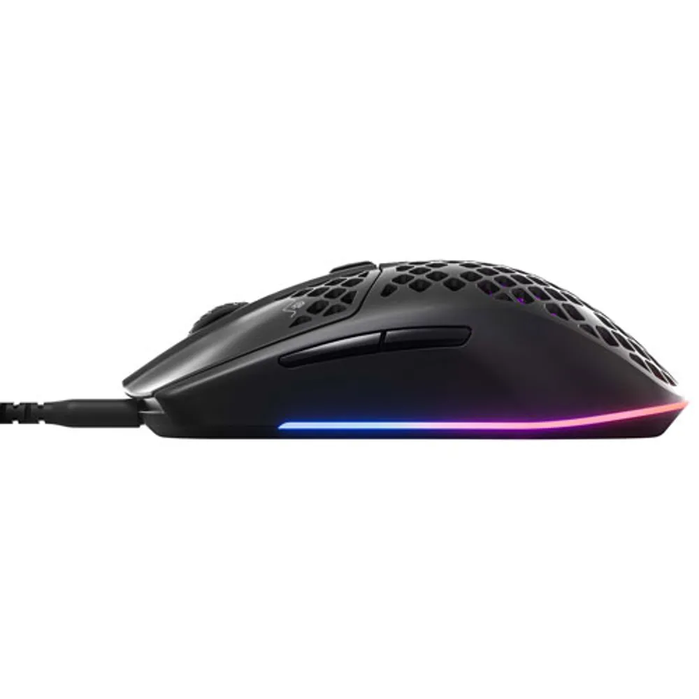 SteelSeries Aerox 3 2022 Edition 8500 DPI Optical Gaming Mouse - Black