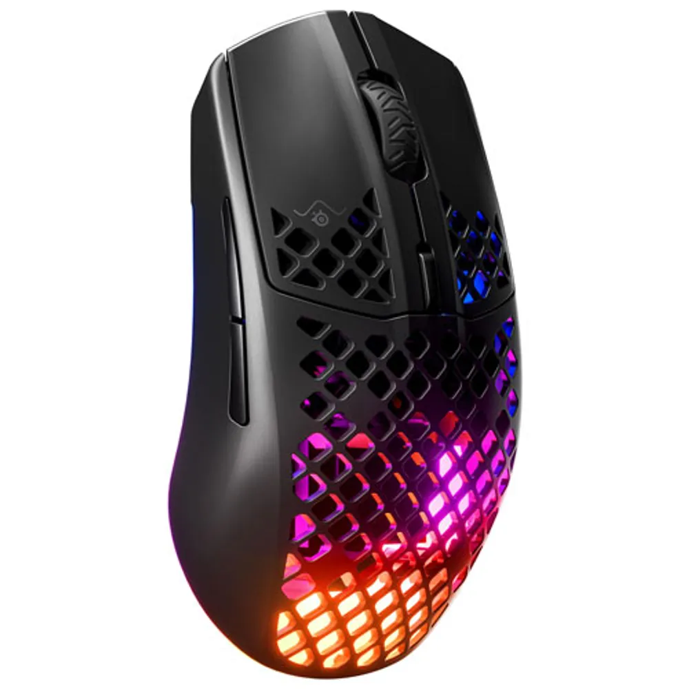 Souris de jeu optique Bluetooth de 18 000 ppp Aerox 3 2022 Edition de SteelSeries - Noir