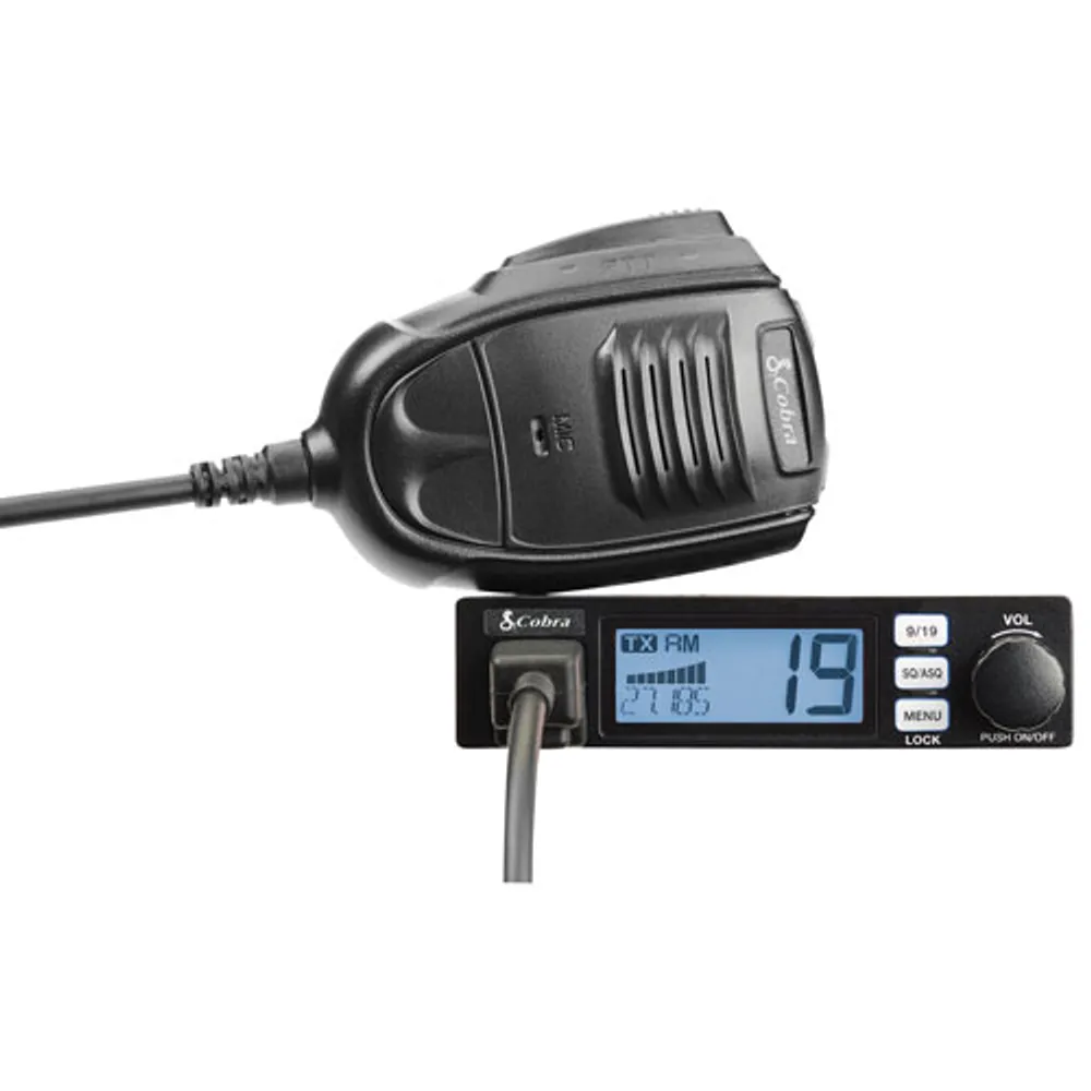 Cobra 19 Mini Recreational CB Radio - Black