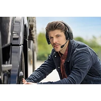 BlueParrott S650-XT 2-in-1 Convertible Wireless Active Noise Cancellation Bluetooth Headset with 96% Noise-Cancelling Microphone