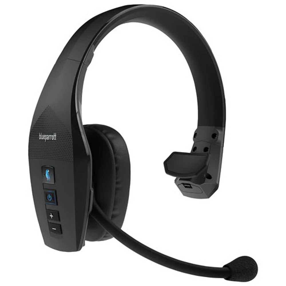 BlueParrott B650-XT Wireless Bluetooth Mono Active Noise Cancellation Headset with 96% Noise-Cancelling Microphone