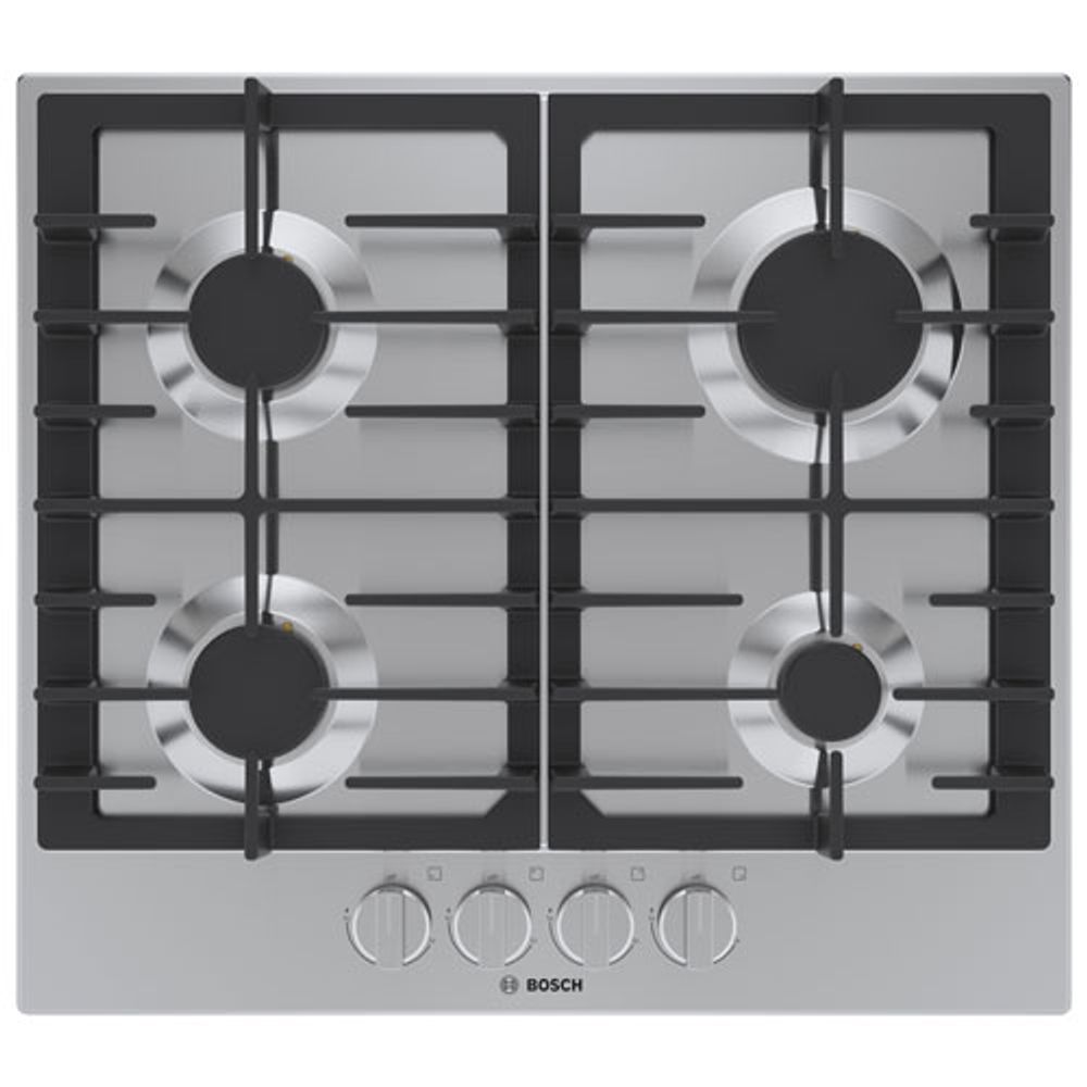 Bosch 24" 4-Burner Gas Cooktop (NGM5458UC) - Stainless Steel