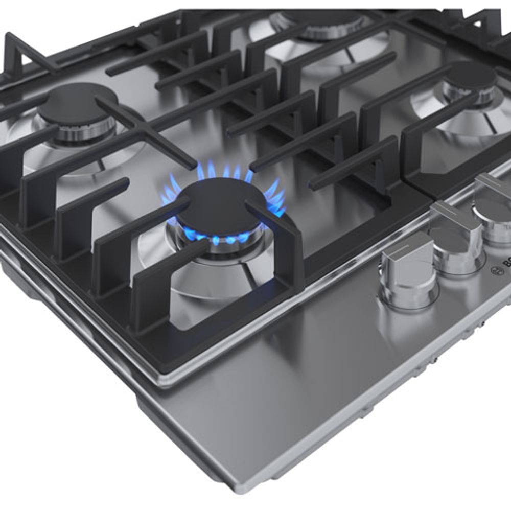 Bosch 24" 4-Burner Gas Cooktop (NGM5458UC) - Stainless Steel