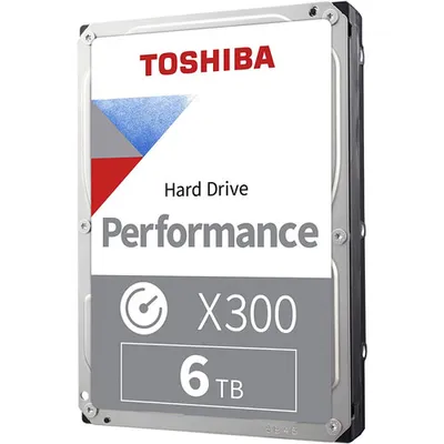 Toshiba Performance Internal Hard Drive 6TB 7200RPM SATA Internal Hard Drive (HDWR460XZSTA)