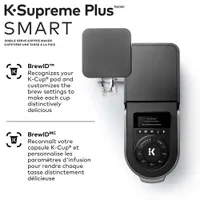 Keurig K-Supreme Plus Smart Single Serve Coffee Maker - Metal