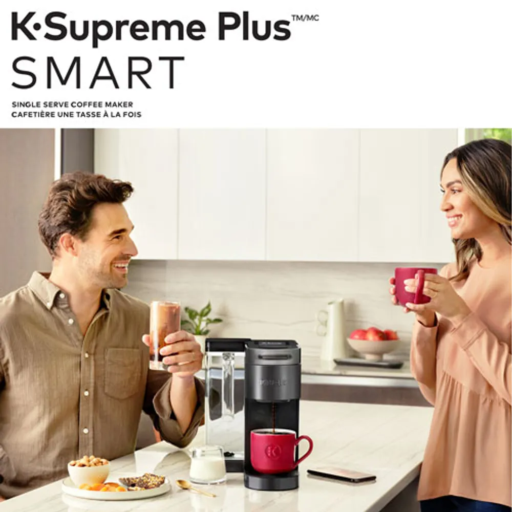 Keurig K-Supreme Plus Smart Single Serve Coffee Maker - Metal