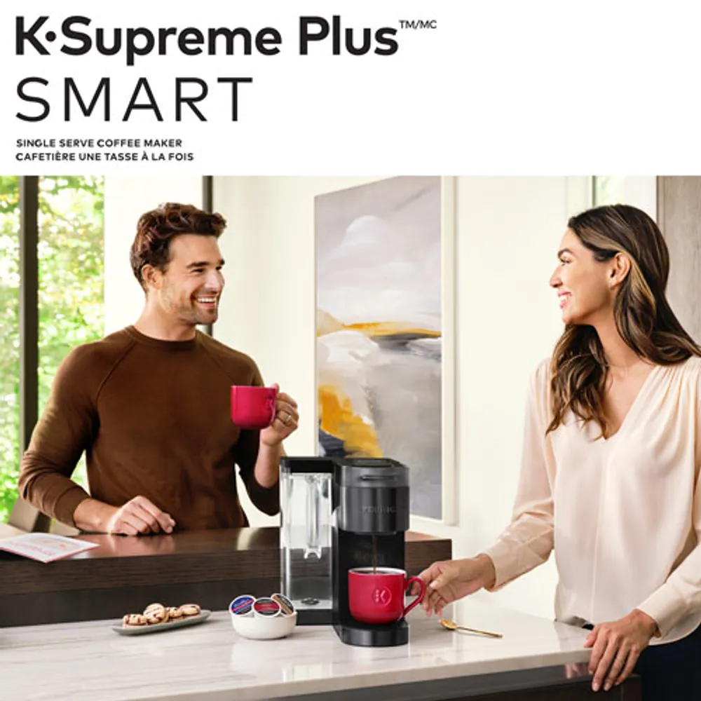 Keurig K-Supreme Plus Smart Single Serve Coffee Maker - Metal