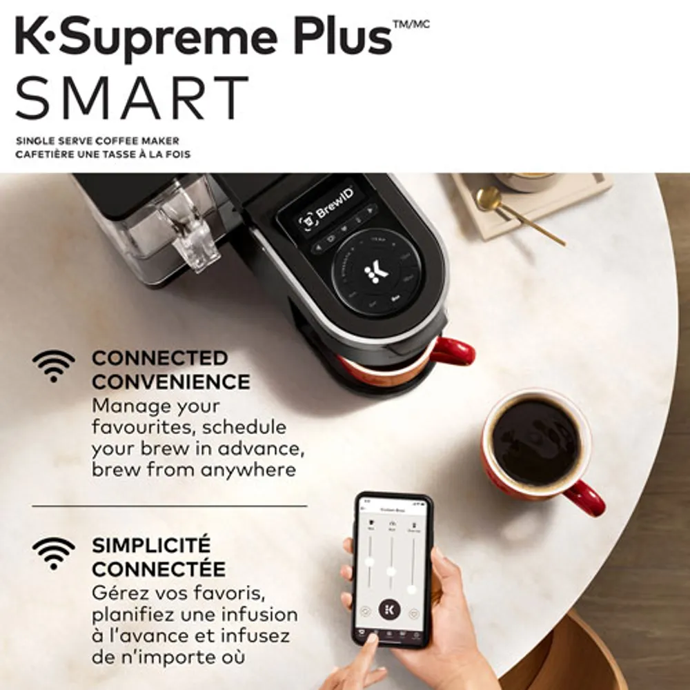 Keurig K-Supreme Plus Smart Single Serve Coffee Maker - Metal