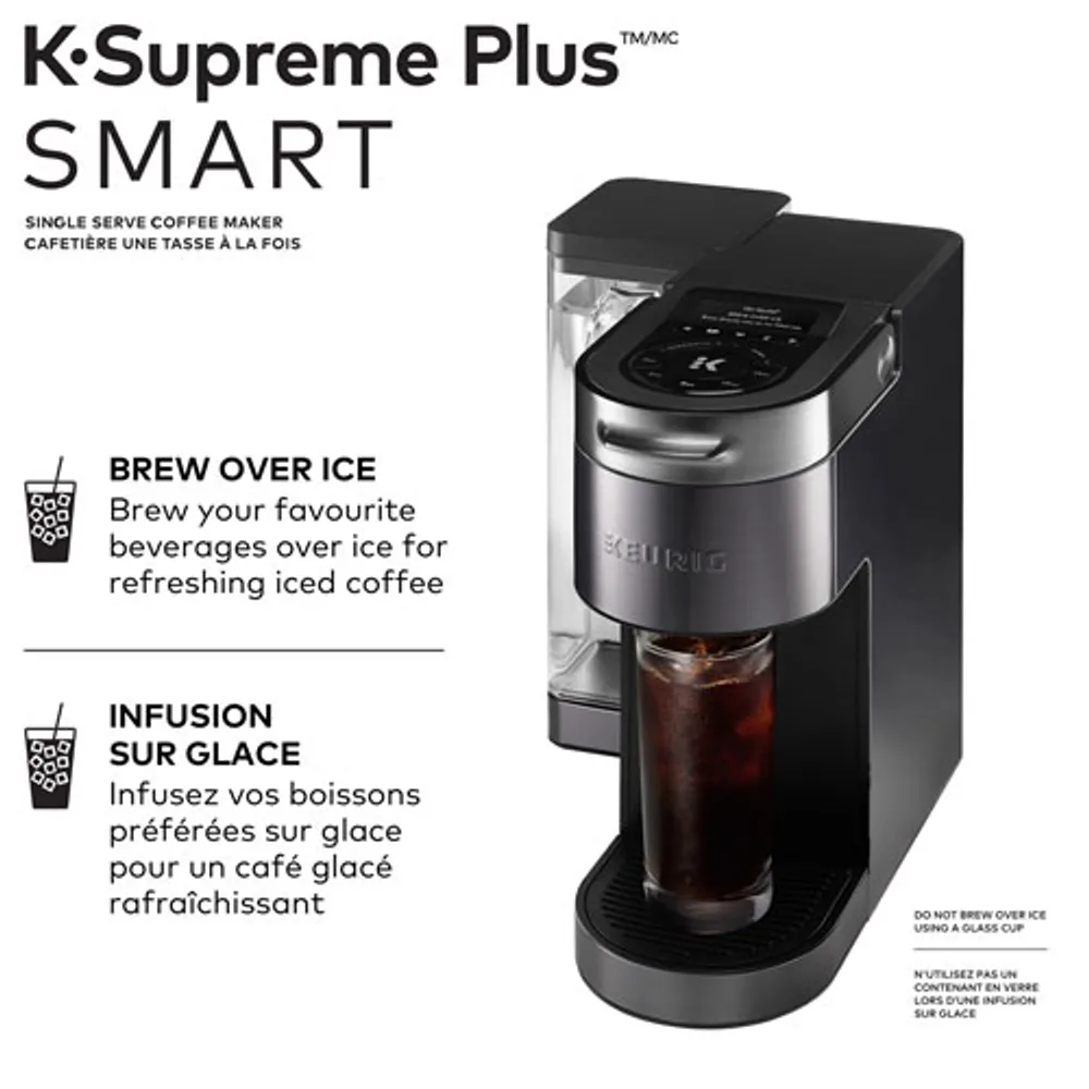 Keurig K-Supreme Plus Smart Single Serve Coffee Maker - Metal