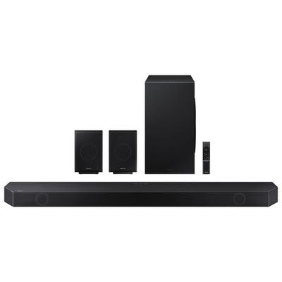 Samsung HW-Q990B 656-Watt 11.1.4 Channel Sound Bar with Wireless Subwoofer & Up-Firing Rear Speakers