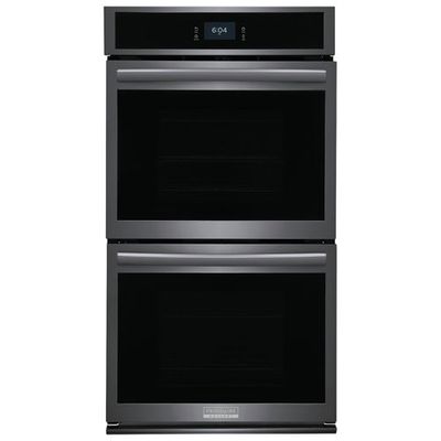 Frigidaire Gallery 27" 7.6 Cu.Ft. Combination Electric Wall Oven (GCWD2767AD) - Black Stainless Steel