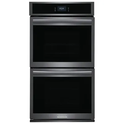 Frigidaire Gallery 27" 7.6 Cu.Ft. Combination Electric Wall Oven (GCWD2767AD) - Black Stainless Steel
