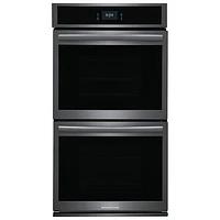 Frigidaire Gallery 27" 7.6 Cu.Ft. Combination Electric Wall Oven (GCWD2767AD) - Black Stainless Steel