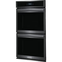 Frigidaire Gallery 27" 7.6 Cu.Ft. Combination Electric Wall Oven (GCWD2767AD) - Black Stainless Steel