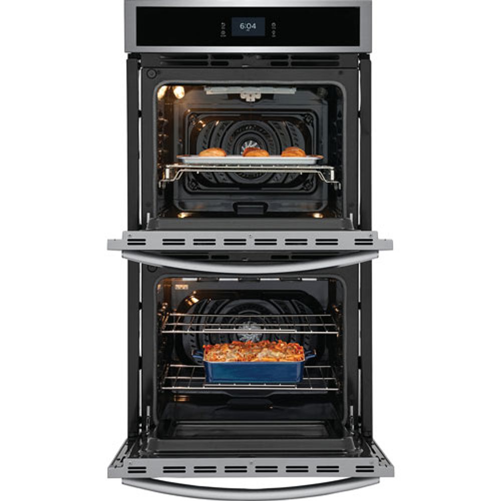 Frigidaire Gallery 27" 7.6 Cu.Ft. Combination Electric Wall Oven (GCWD2767AF) - Stainless Steel