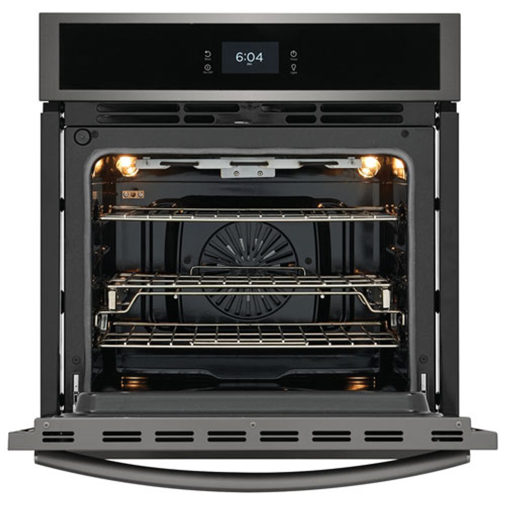 Frigidaire Gallery 27" 3.8 CU. Ft Combination Electric Wall Oven (GCWS2767AD) - Black Stainless Steel