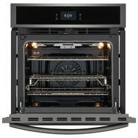 Frigidaire Gallery 27" 3.8 CU. Ft Combination Electric Wall Oven (GCWS2767AD) - Black Stainless Steel