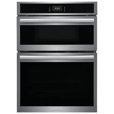 Frigidaire Gallery 30" 5.3 CU. Ft Combination Electric Wall Oven (GCWM3067AF) - Stainless Steel