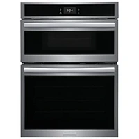 Frigidaire Gallery 30" 5.3 CU. Ft Combination Electric Wall Oven (GCWM3067AF) - Stainless Steel