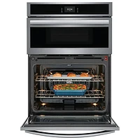 Frigidaire Gallery 30" 5.3 CU. Ft Combination Electric Wall Oven (GCWM3067AF) - Stainless Steel