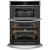 Frigidaire Gallery 30" 5.3 CU. Ft Combination Electric Wall Oven (GCWM3067AF) - Stainless Steel