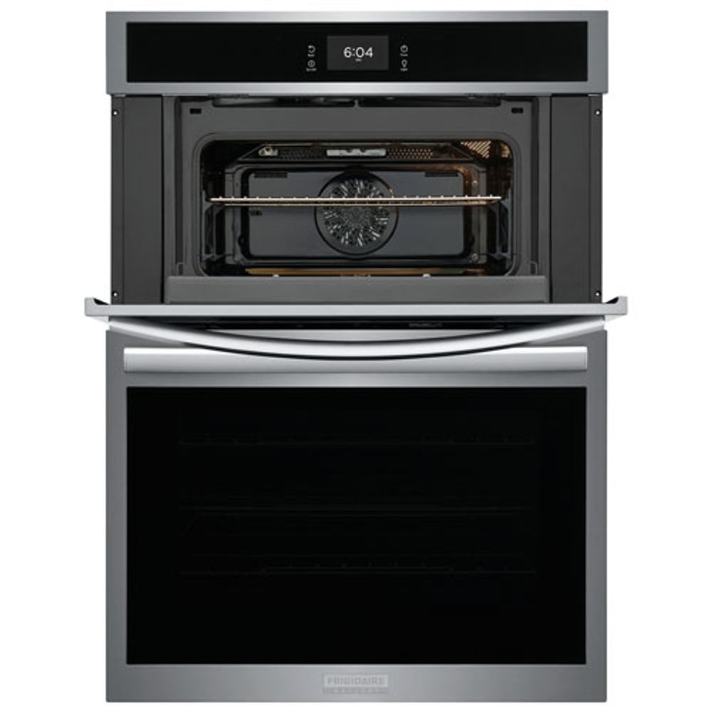 Frigidaire Gallery 30" 5.3 CU. Ft Combination Electric Wall Oven (GCWM3067AF) - Stainless Steel