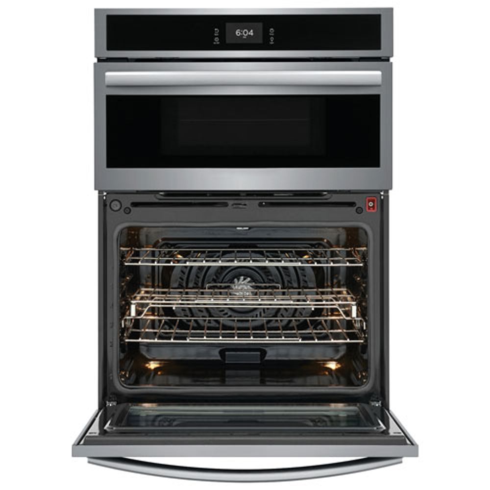 Frigidaire Gallery 30" 5.3 CU. Ft Combination Electric Wall Oven (GCWM3067AF) - Stainless Steel