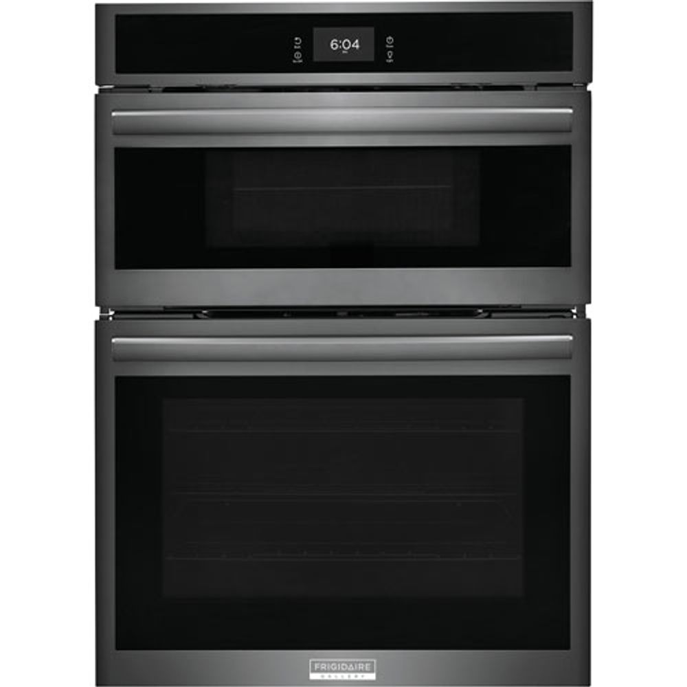 Frigidaire Gallery 30" 5.3 Cu. Ft. True Convection Electric Wall Oven (GCWM3067AD) - Black Stainless