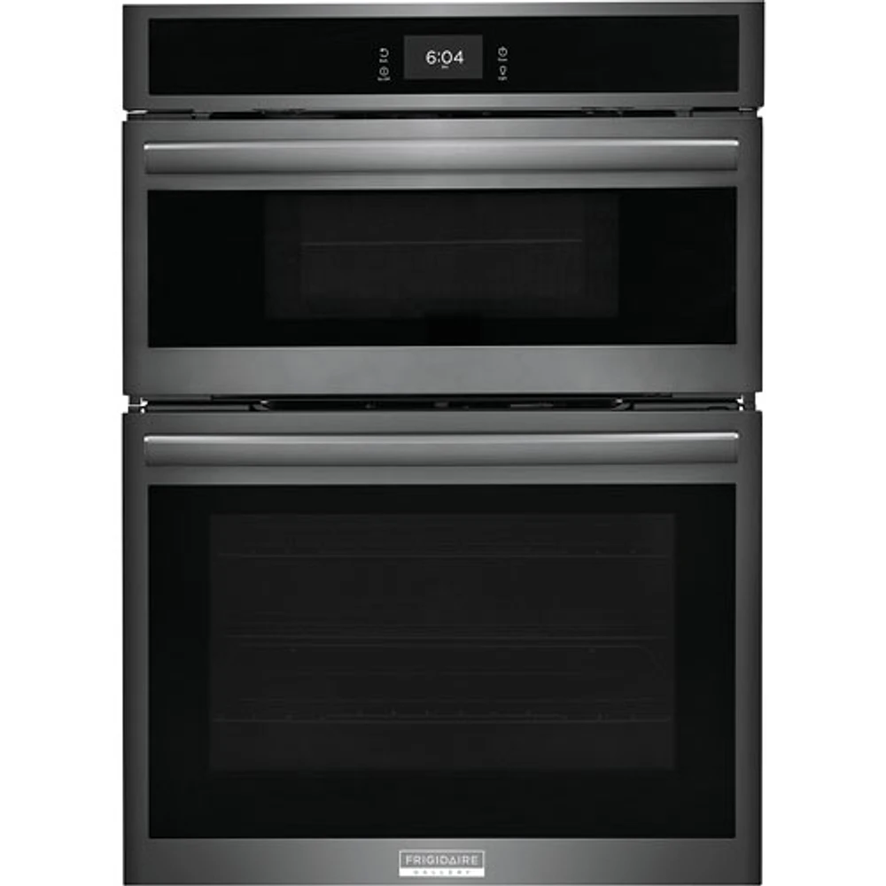 Frigidaire Gallery 30" 5.3 Cu. Ft. True Convection Electric Wall Oven (GCWM3067AD) - Black Stainless