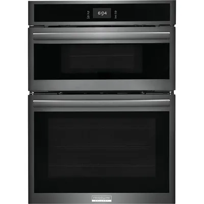 Frigidaire Gallery 30" 5.3 Cu. Ft. True Convection Electric Wall Oven (GCWM3067AD) - Black Stainless