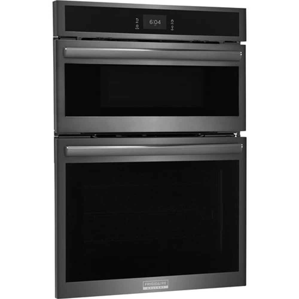 Frigidaire Gallery 30" 5.3 Cu. Ft. True Convection Electric Wall Oven (GCWM3067AD) - Black Stainless