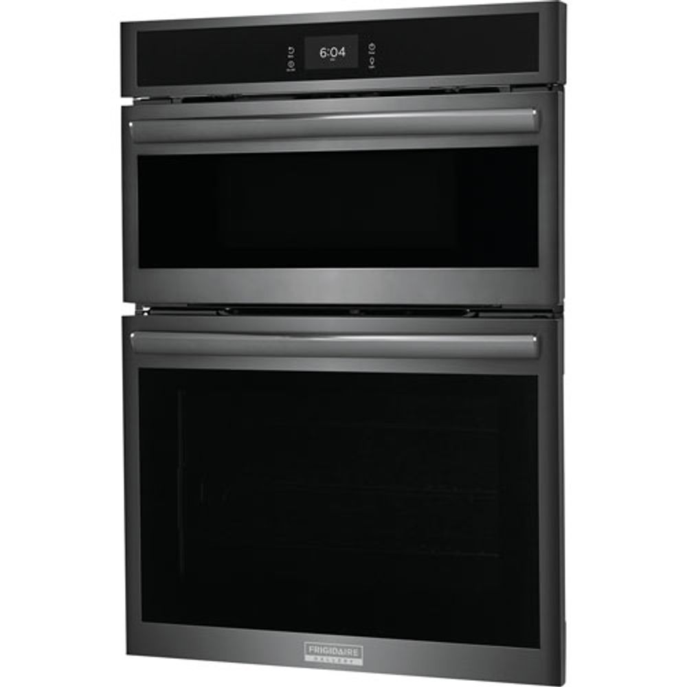 Frigidaire Gallery 30" 5.3 Cu. Ft. True Convection Electric Wall Oven (GCWM3067AD) - Black Stainless