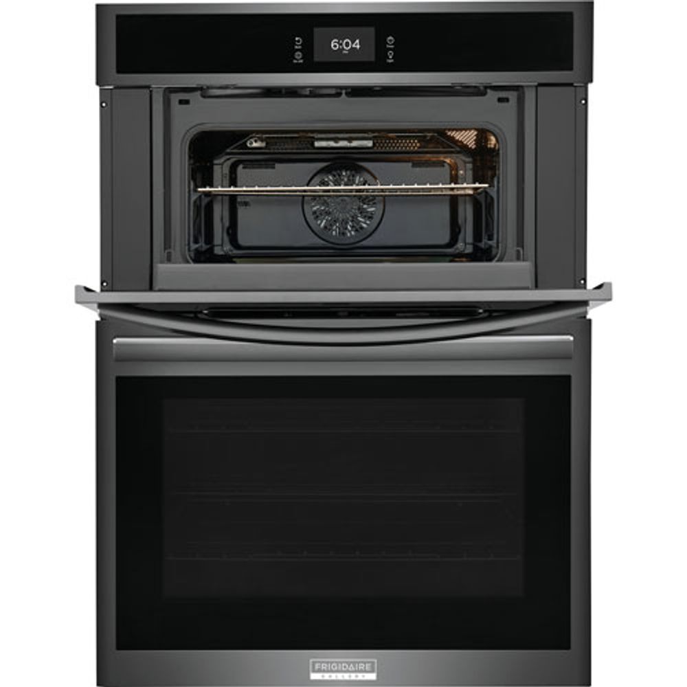 Frigidaire Gallery 30" 5.3 Cu. Ft. True Convection Electric Wall Oven (GCWM3067AD) - Black Stainless