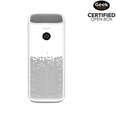 Open Box - Insignia Large Room Air Purifier with HEPA Filter - White