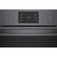 Bosch 30" 4.6 Cu. Ft. Self-Clean Electric Wall Oven (HBL5344UC) - Black Stainless