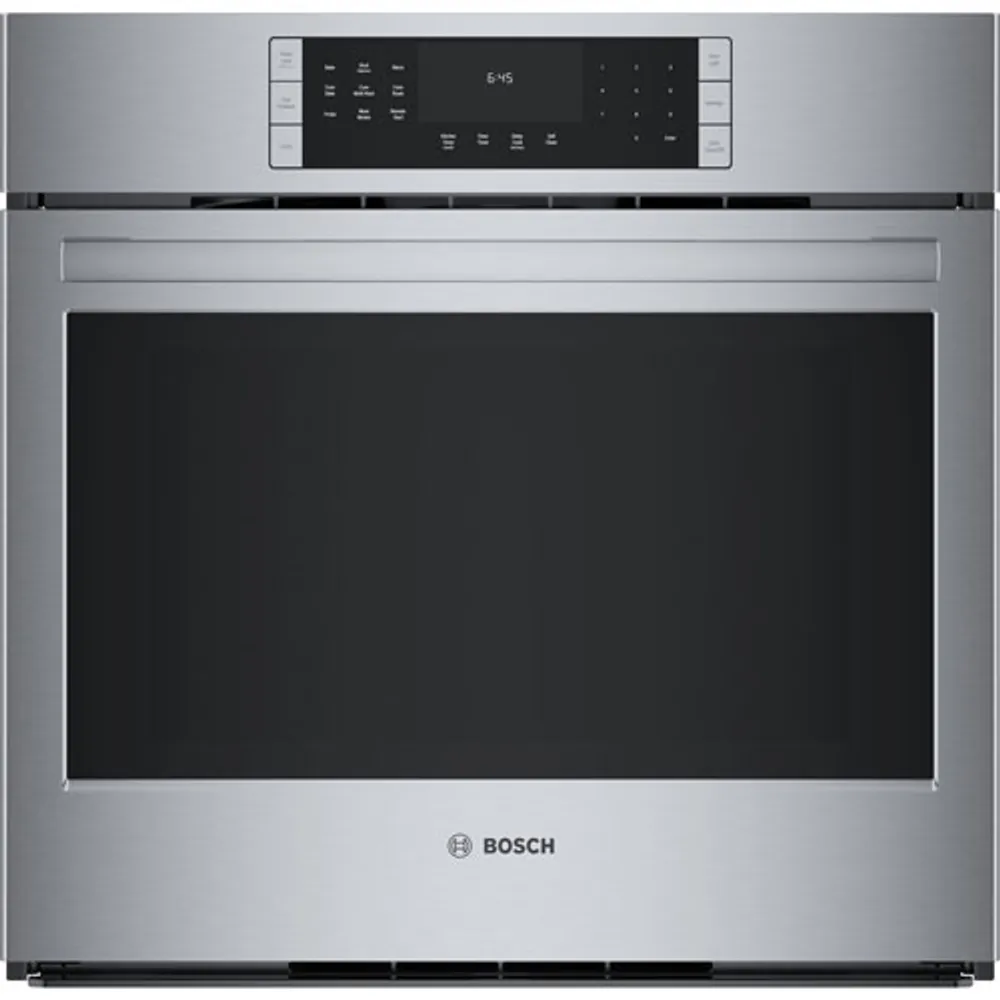 Bosch 30" 4.6 Cu. Ft. True Convection Electric Wall Oven (HBL8454UC) - Stainless Steel