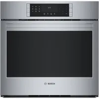 Bosch 30" 4.6 Cu. Ft. True Convection Electric Wall Oven (HBL8454UC) - Stainless Steel