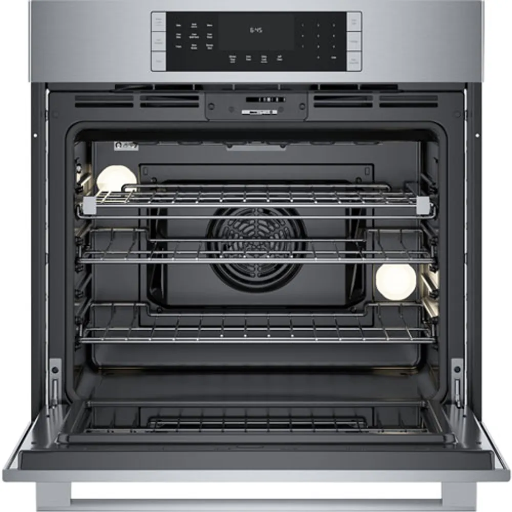 Bosch 30" 4.6 Cu. Ft. True Convection Electric Wall Oven (HBL8454UC) - Stainless Steel