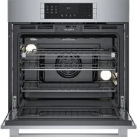 Bosch 30" 4.6 Cu. Ft. True Convection Electric Wall Oven (HBL8454UC) - Stainless Steel