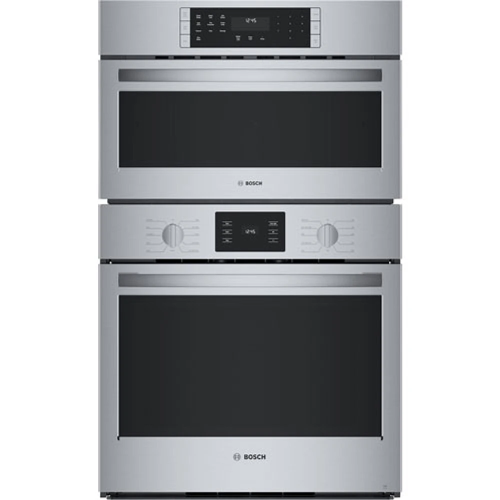 Bosch 30" 4.6 Cu. Ft. Double True Convection Electric Wall Oven (HBL5754UC) - Stainless Steel