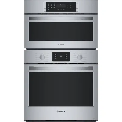 Bosch 30" 4.6 Cu. Ft. Double True Convection Electric Wall Oven (HBL5754UC) - Stainless Steel