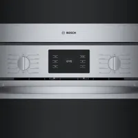 Bosch 30" 4.6 Cu. Ft. Double True Convection Electric Wall Oven (HBL5754UC) - Stainless Steel