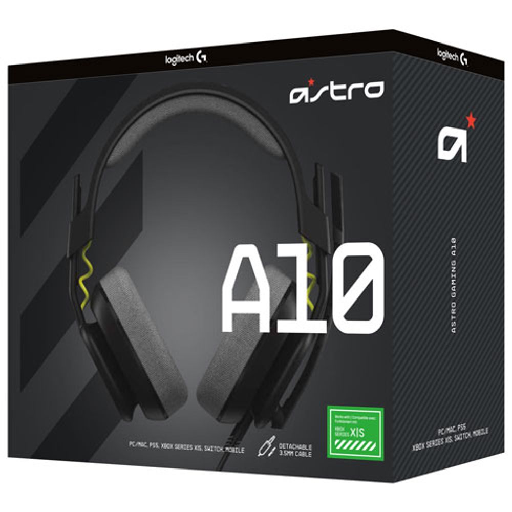 ASTRO Gaming A10 Gen 2 Over-Ear Gaming Headset for Xbox - Black