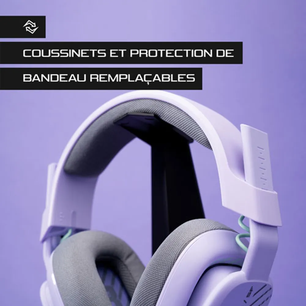 ASTRO Gaming A10 Gen 2 Over-Ear Gaming Headset for PC - Lilac