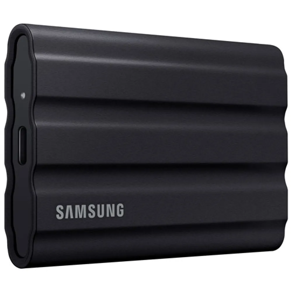 Disque SSD externe USB 3.2 de 1 To T7 Shield de Samsung (MU-PE1T0S/AM) - Noir